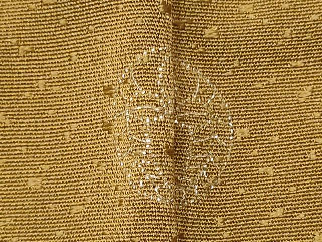 平和屋着物●訪問着　総刺繍　銀駒刺繍　仕覆花文　正絹　逸品　CAAR1266hy