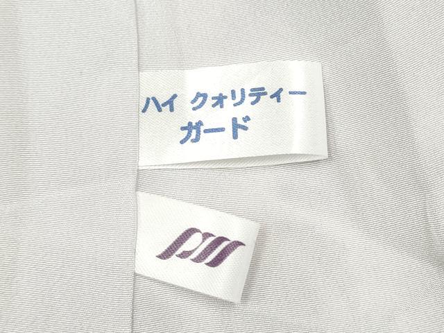 平和屋着物●上質な小紋 タンサー段七宝 華更紗暈し 暈し染め 重工房謹製 反端付き 正絹 逸品 CAAR1281hy