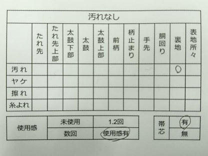 平和屋着物◎六通柄袋帯 唐織 色紙花鳥文 金銀糸 正絹 逸品 CAAR1645nb