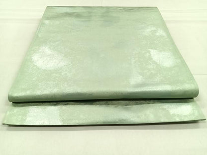 平和屋着物◎六通柄袋帯 霞文 引箔 正絹 逸品 CAAR1659nb