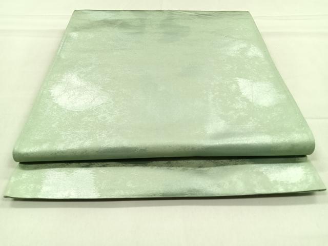 平和屋着物◎六通柄袋帯 霞文 引箔 正絹 逸品 CAAR1659nb