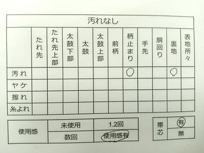 平和屋着物◎六通柄袋帯 孔雀羽更紗花文 銀糸 正絹 逸品 CAAR1667nb