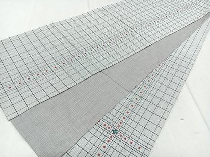 平和屋着物◎六通柄袋帯 幾何学文様 正絹 逸品 CAAR1984nb