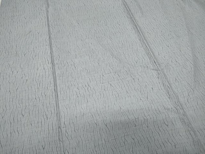 平和屋着物▽上質な紬 単衣 杢目文 正絹 逸品 CAAR4903ut