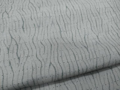 平和屋着物▽上質な紬 単衣 杢目文 正絹 逸品 CAAR4903ut