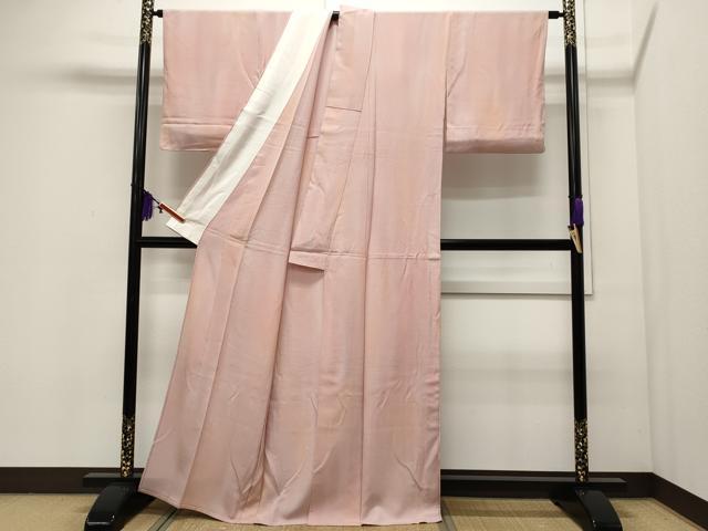 平和屋着物▽上質な小紋　単衣　霞間道　正絹　逸品　CAAR4908ut