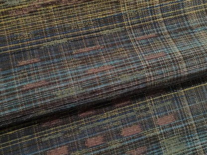 平和屋着物●京都府認定 京の名工 雛屋友禅 紬 霞吉祥文 正絹 逸品 CAAR6474ze