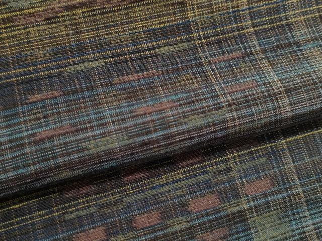 平和屋着物●京都府認定 京の名工 雛屋友禅 紬 霞吉祥文 正絹 逸品 CAAR6474ze