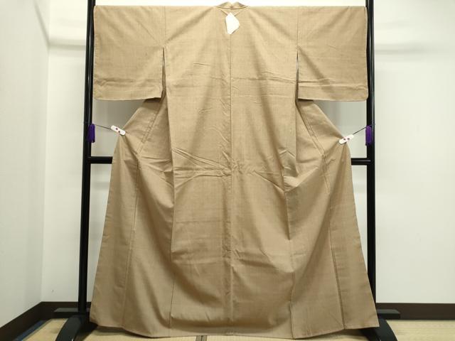 平和屋着物●本場結城紬 霞文 正絹 逸品 未使用 CAAR6485ze