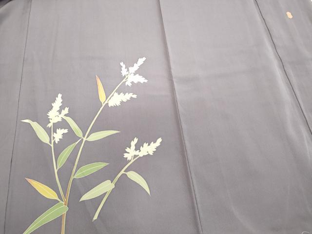 平和屋着物●本加賀友禅 成竹登茂夫 訪問着 枝花文 正絹 逸品 未使用 CAAR6497ze