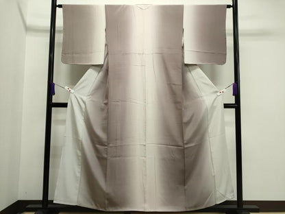 平和屋着物●江戸小紋 家内安全 暈し染め 正絹 逸品 CAAR6507ze