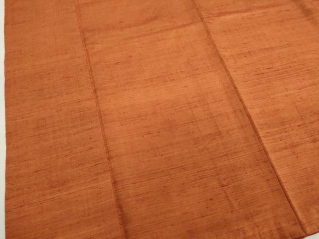 平和屋着物●上質な紬　霞文　胴抜き仕立て　正絹　逸品　CAAR6508ze