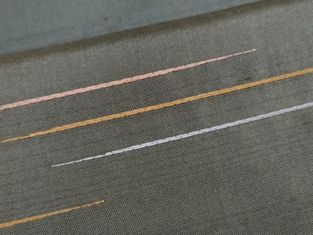 平和屋着物●訪問着 作家物 紬地 霞吉祥文 正絹 逸品 CAAR6509ze