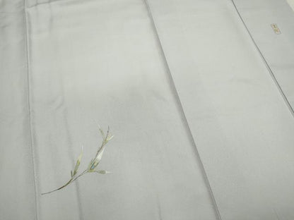 平和屋着物●訪問着 作家物 総刺繍 誰が袖笹文 金銀糸 正絹 逸品 CAAR6531ze