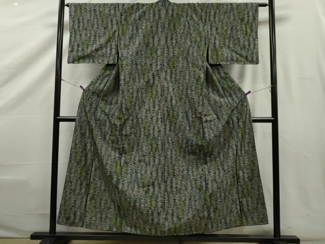 平和屋着物■上質な紬 樹林文 正絹 逸品 CAAR6995dy
