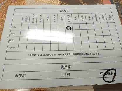 平和屋着物◎佐賀錦 六通柄袋帯 立波花文 金銀糸 正絹 逸品 CAAR7456yk