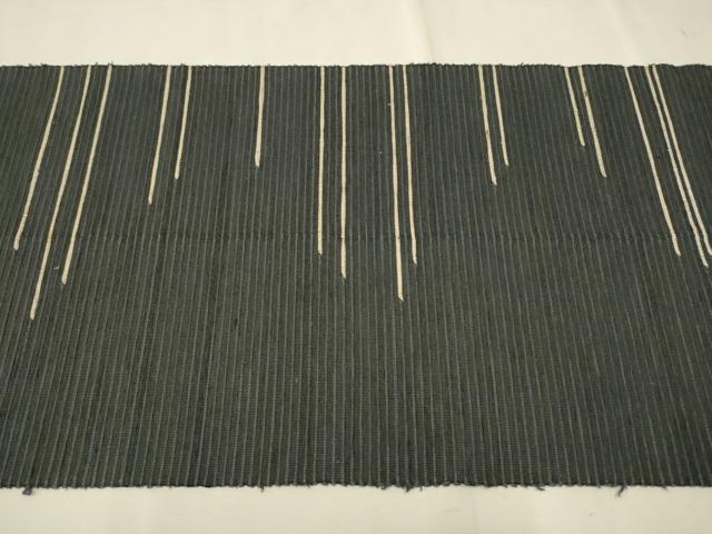 平和屋着物●八寸名古屋帯　紬地　吉祥文　正絹　逸品　CAAR7807hy