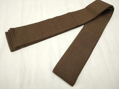 平和屋着物●男性　角帯　霞文　正絹　逸品　CAAR7923hy
