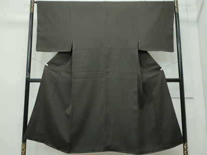 平和屋着物●男性　お召　霞文　正絹　逸品　未使用　CAAR8004vf