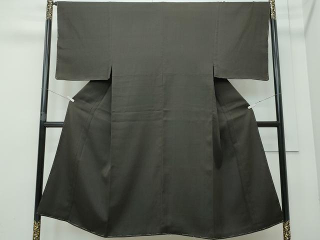 平和屋着物●男性　お召　霞文　正絹　逸品　未使用　CAAR8004vf