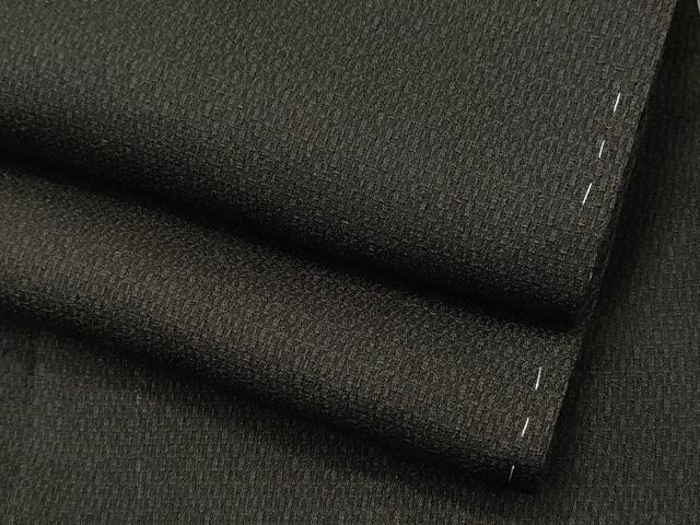 平和屋着物●男性　お召　霞文　正絹　逸品　未使用　CAAR8004vf