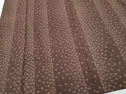 平和屋着物●上質な紬 舞桜 正絹 逸品 CAAR8051vf
