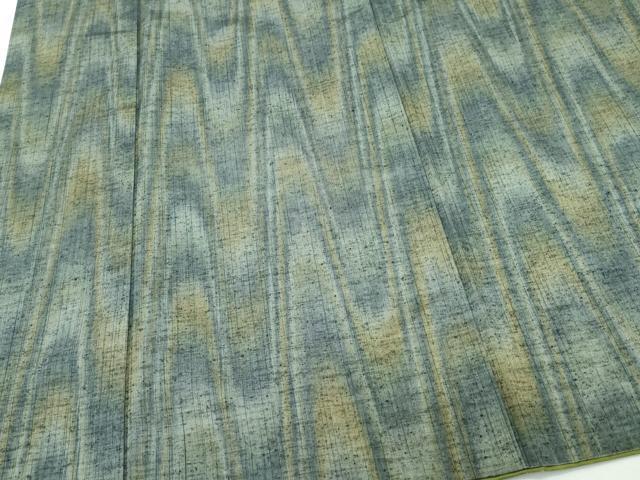 平和屋着物●上質な紬　霞文　正絹　逸品　CAAR8059vf