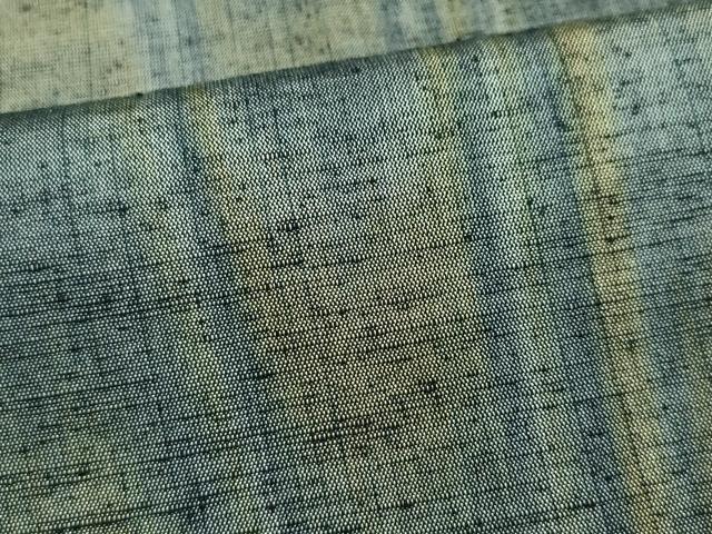 平和屋着物●上質な紬　霞文　正絹　逸品　CAAR8059vf