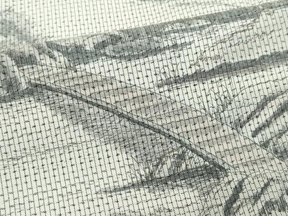 平和屋着物●訪問着 本場染大島紬 作家物 手描き 風景草木文 正絹 逸品 CAAR8063vf