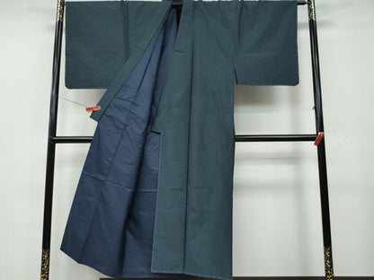 平和屋着物●男性 本場大島紬 アンサンブル 亀甲柄 正絹 逸品 CAAR8119vf