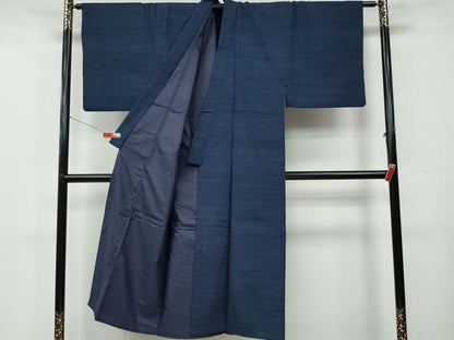 平和屋着物●男性 紬 アンサンブル 霞文 正絹 逸品 CAAR8120vf