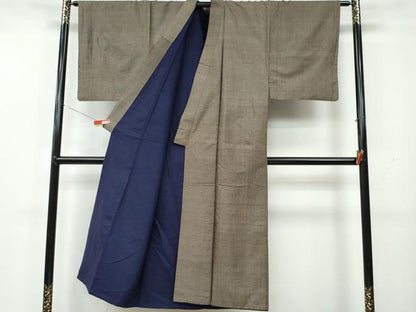 平和屋着物●男性　本場大島紬　アンサンブル　吉祥文　正絹　逸品　CAAR8124vf