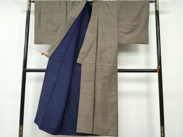 平和屋着物●男性　本場大島紬　アンサンブル　吉祥文　正絹　逸品　CAAR8124vf