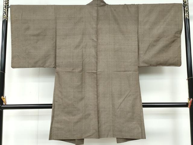 平和屋着物●男性　本場大島紬　アンサンブル　吉祥文　正絹　逸品　CAAR8124vf