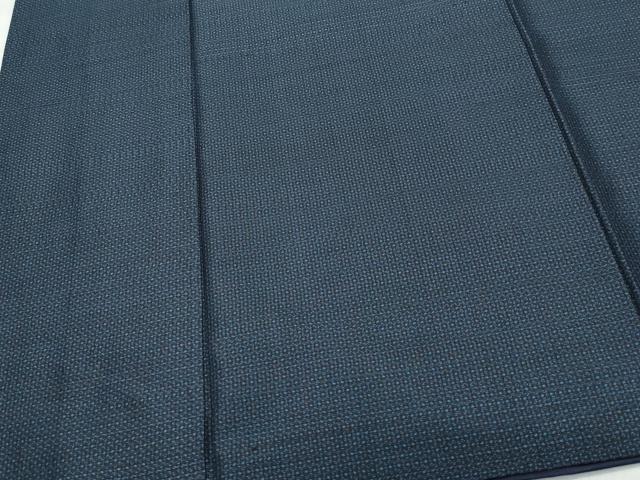 平和屋着物●男性 本場大島紬 アンサンブル 亀甲柄 正絹 逸品 CAAR8133vf