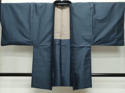 平和屋着物●男性 本場大島紬 アンサンブル 亀甲柄 正絹 逸品 CAAR8133vf