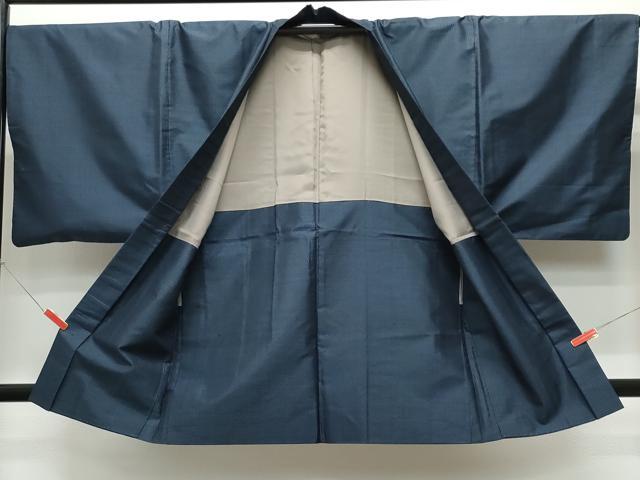 平和屋着物●男性 本場大島紬 アンサンブル 亀甲柄 正絹 逸品 CAAR8133vf