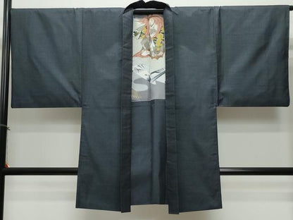 平和屋着物●男性 本場大島紬 アンサンブル 80亀甲 総詰め 正絹 逸品 CAAR8135vf