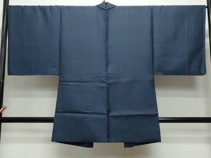 平和屋着物●男性　お召　アンサンブル　100亀甲　正絹　逸品　CAAR8136vf