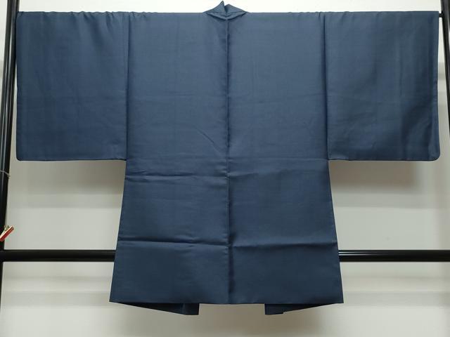 平和屋着物●男性　お召　アンサンブル　100亀甲　正絹　逸品　CAAR8136vf