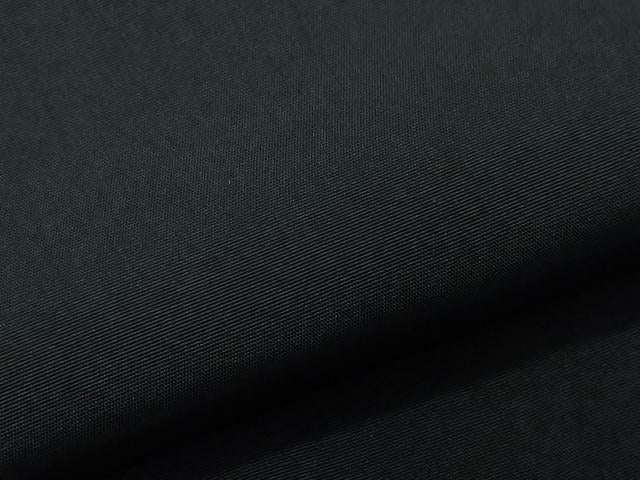 平和屋着物●男性　黒紋付　羽織セット　正絹　逸品　CAAR8218vf