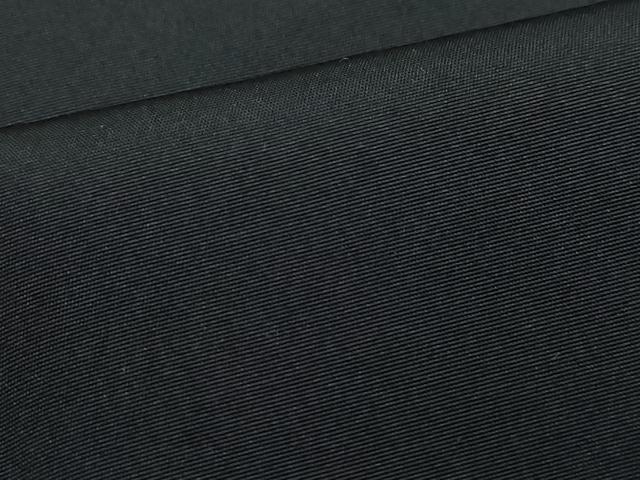 平和屋着物●男性　黒紋付　羽織セット　正絹　逸品　CAAR8218vf