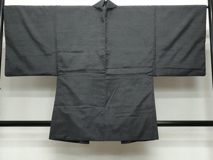 平和屋着物●男性 紬 アンサンブル 檳榔子染色 正絹 逸品 CAAR8224vf