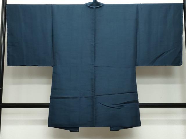 平和屋着物●男性 紬 アンサンブル 褐返色 正絹 逸品 未使用 CAAR8229vf