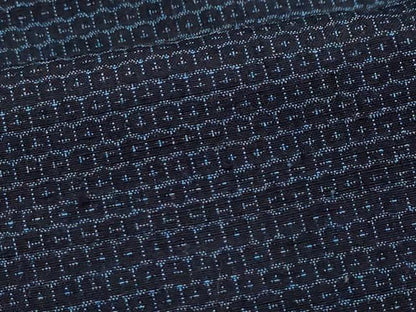 平和屋着物●男性 紬 アンサンブル 80亀甲 正絹 逸品 CAAR8230vf