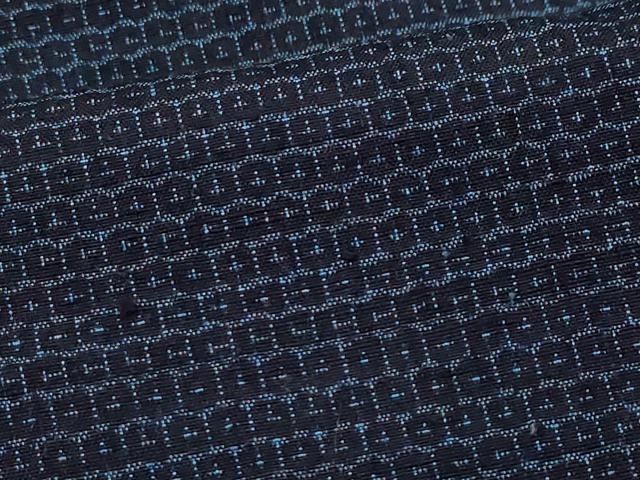 平和屋着物●男性 紬 アンサンブル 80亀甲 正絹 逸品 CAAR8230vf