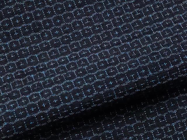 平和屋着物●男性 紬 アンサンブル 80亀甲 正絹 逸品 CAAR8230vf