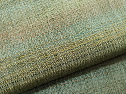 平和屋着物●上質な紬　霞文　正絹　逸品　CAAR8244vf