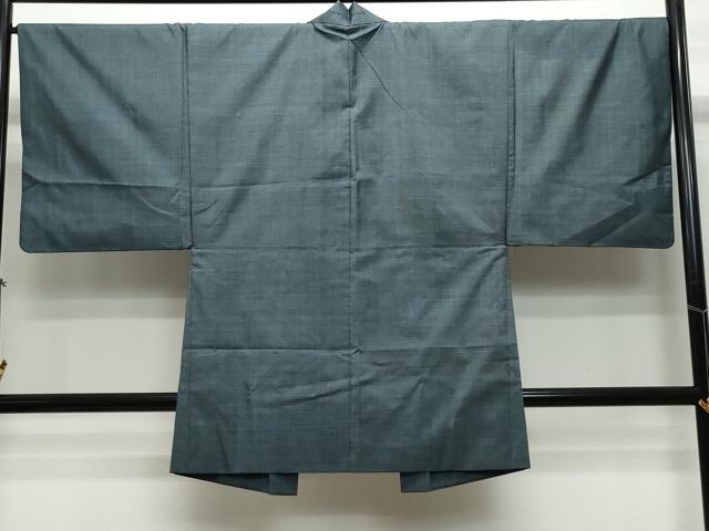 平和屋着物●男性　本場大島紬　アンサンブル　100亀甲　総詰め　証紙付き　正絹　逸品　CAAR8290vf