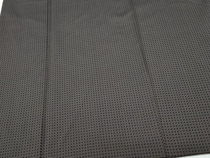 平和屋着物●男性 お召 格子柄 キングサイズ 正絹 逸品 CAAR8368vf
